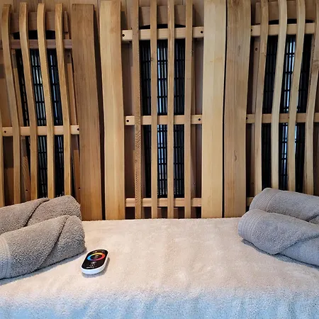 Tiny Villa De Haas Luxe Studio Met Heerlijk Terras En Infraroodsauna Apartman *