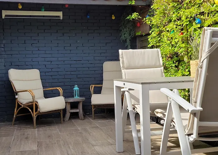 Apartmán Tiny Villa De Haas Luxe Studio Met Heerlijk Terras En Infraroodsauna Egmond aan Zee