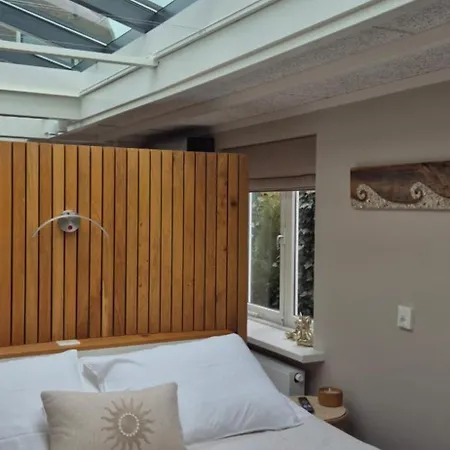 Tiny De Haas Luxe Met Heerlijk Terras En Infraroodsauna 아파트
