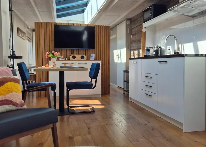 Appartement Tiny Villa De Haas Luxe Studio Met Heerlijk Terras En Infraroodsauna *